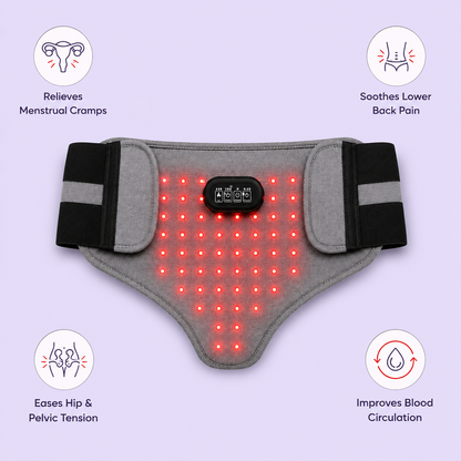 Relivá™ 3-in-1 Heat & Red Light Therapy Belt