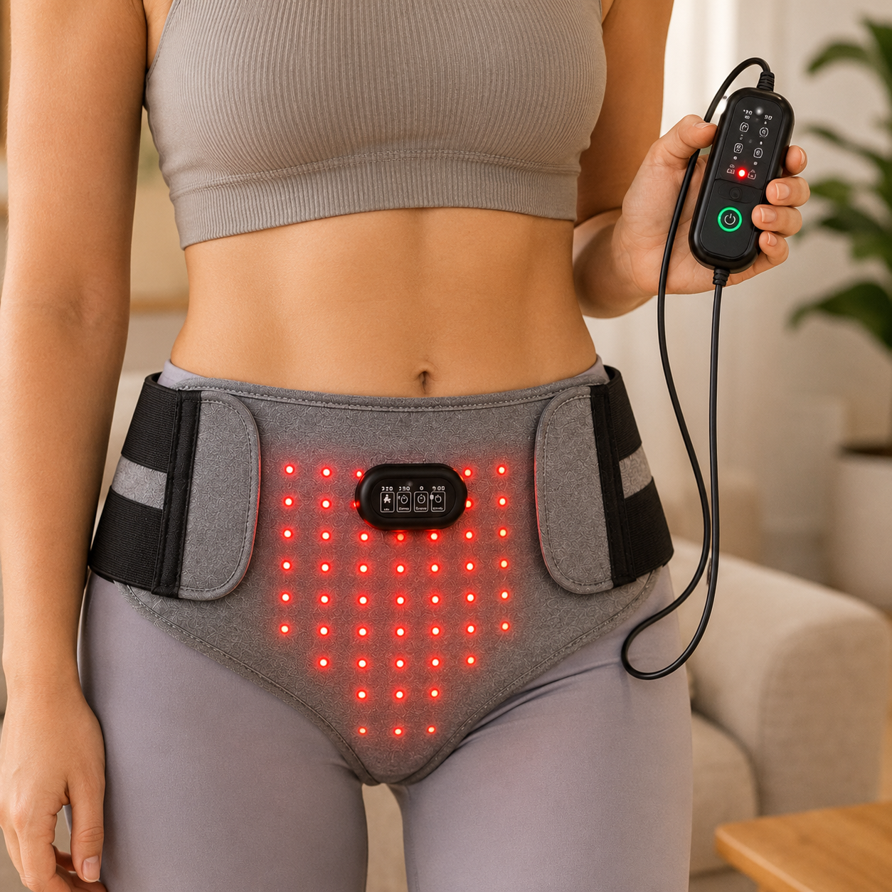 Relivá™ 3-in-1 Heat & Red Light Therapy Belt