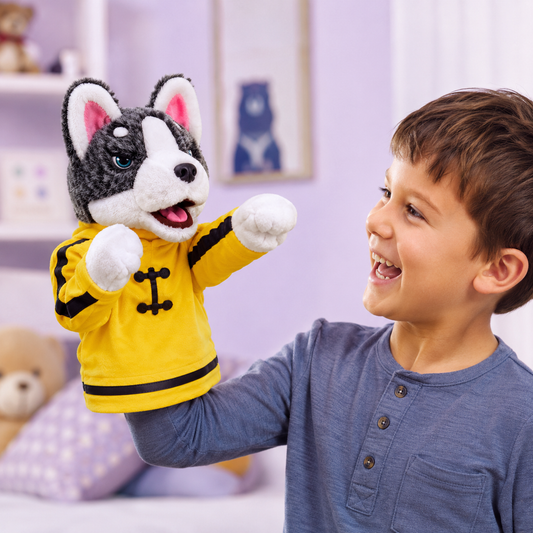 KungFu Husky Puppet