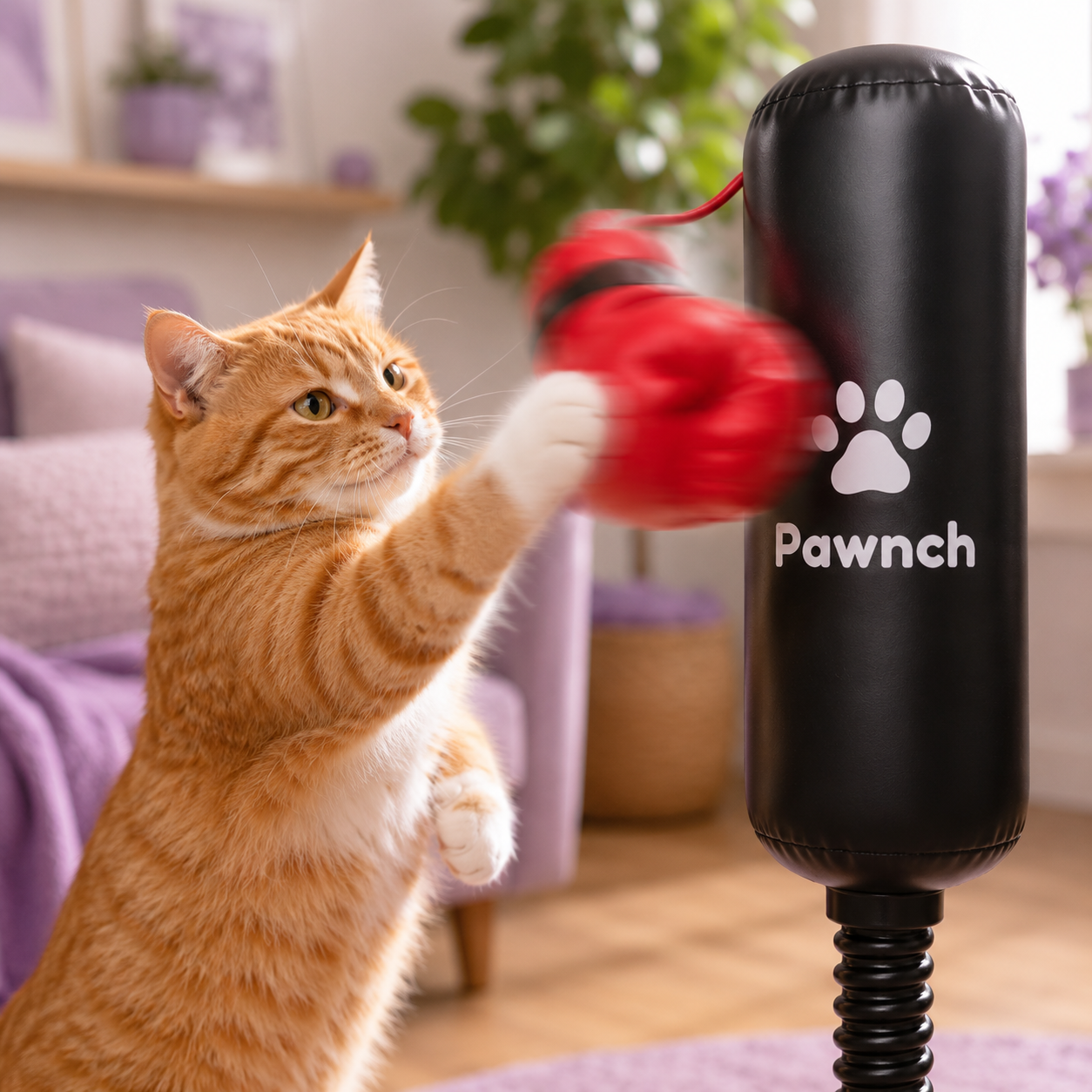 Pawnch Cat Boxing Toy