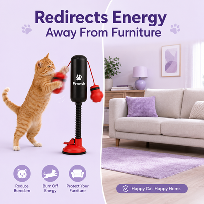 Pawnch Cat Boxing Toy