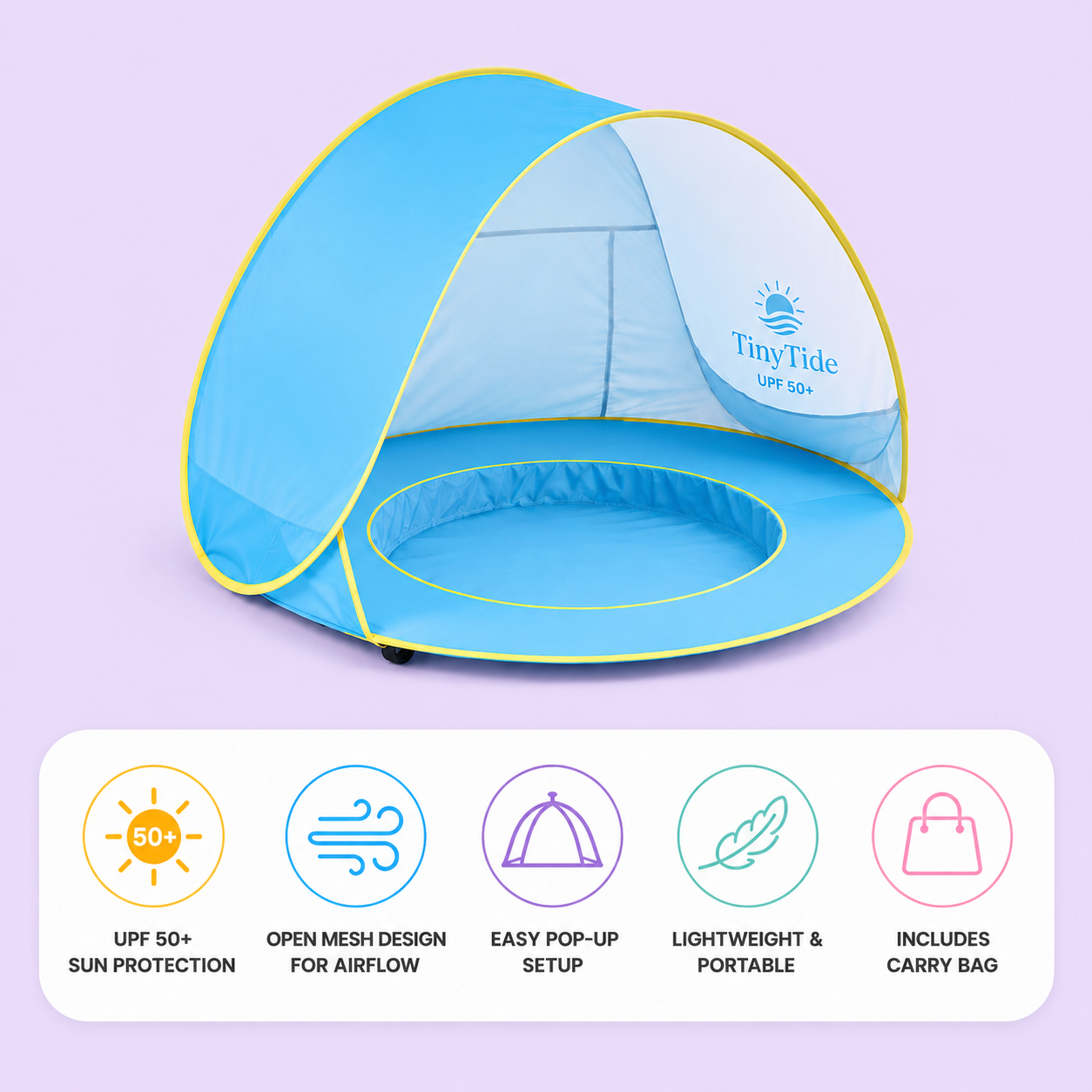 TinyTide Beach Tent