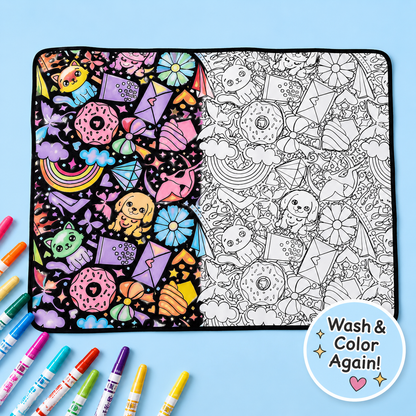 DoodleWrap™ Coloring Blanket