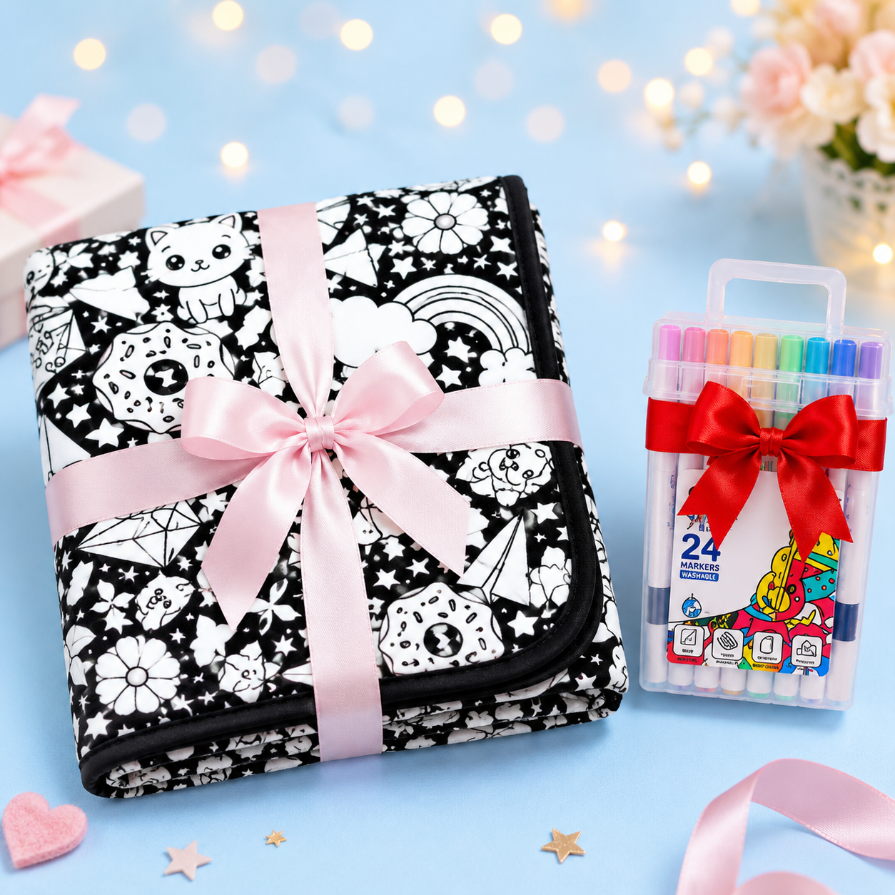 DoodleWrap™ Coloring Blanket